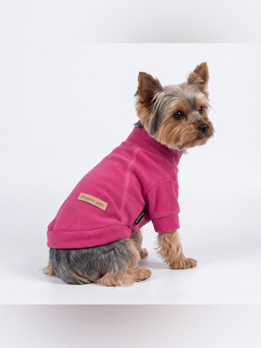 Fitwarm Pets Hot Pink Dog Pullover Hoodie